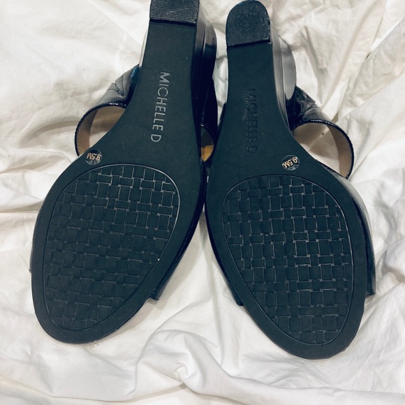 Michelle D Size 9.5 Medium Wedge Heel Dress Shoe - Picture 5 of 9